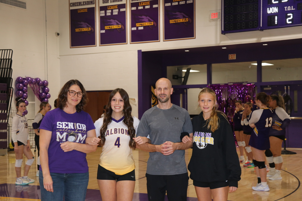 volleyball senior night
