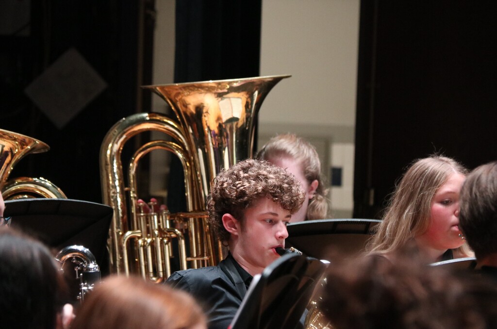 students performing
