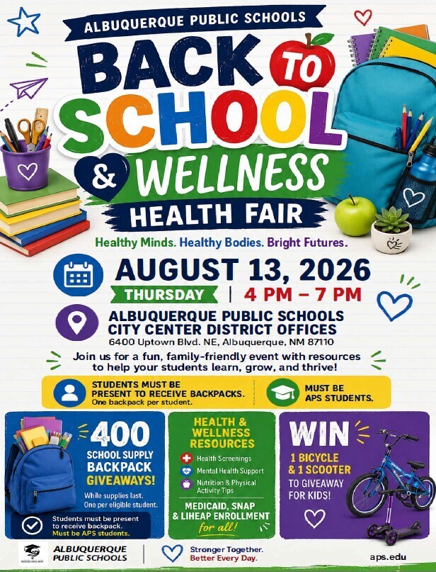 APS Back to School Wellness and Health Fair