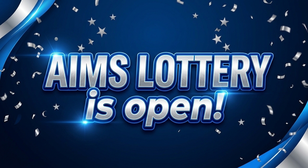 Lottery announcement