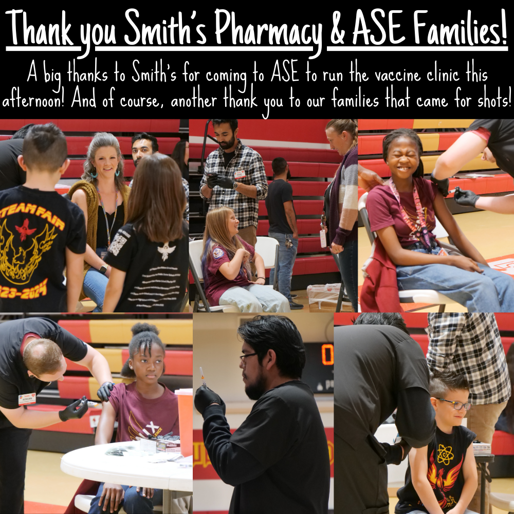 Thank You for the vaccine clinic!