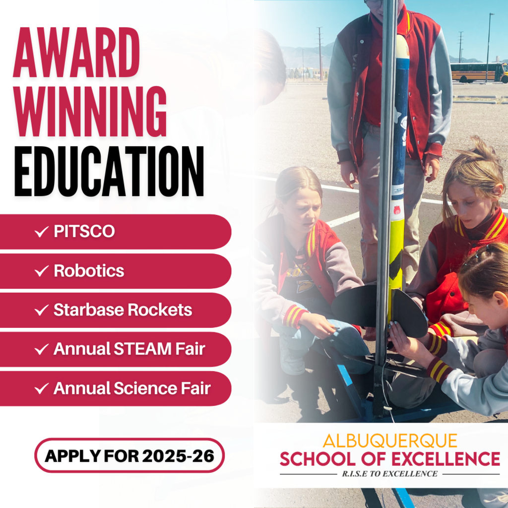 Award Winning Education - PITSCO, Robotics, Starbase Rockets, Annual STEAM Fair, Annual Science Fair! Apply for 2025-2026 today!