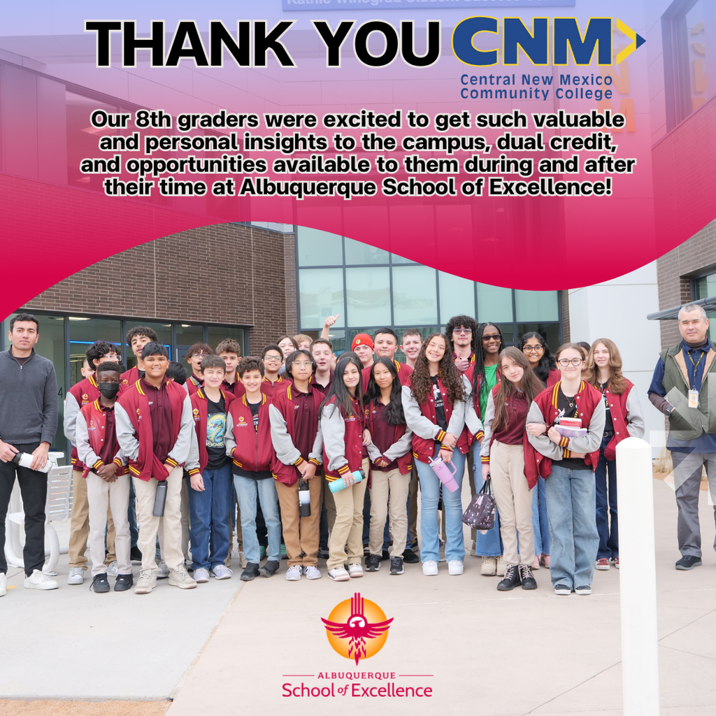 Thanks to CNM for the tours!