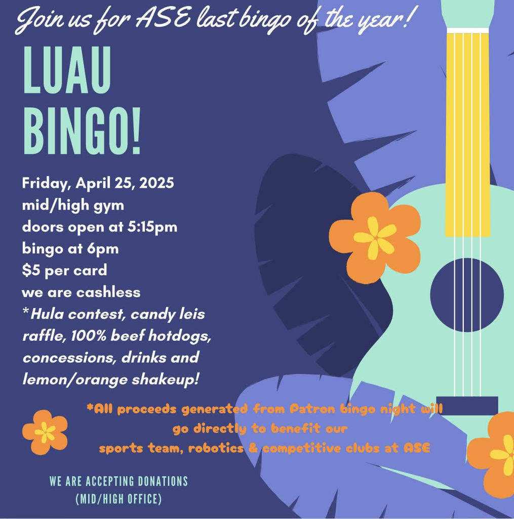 Luau Bingo