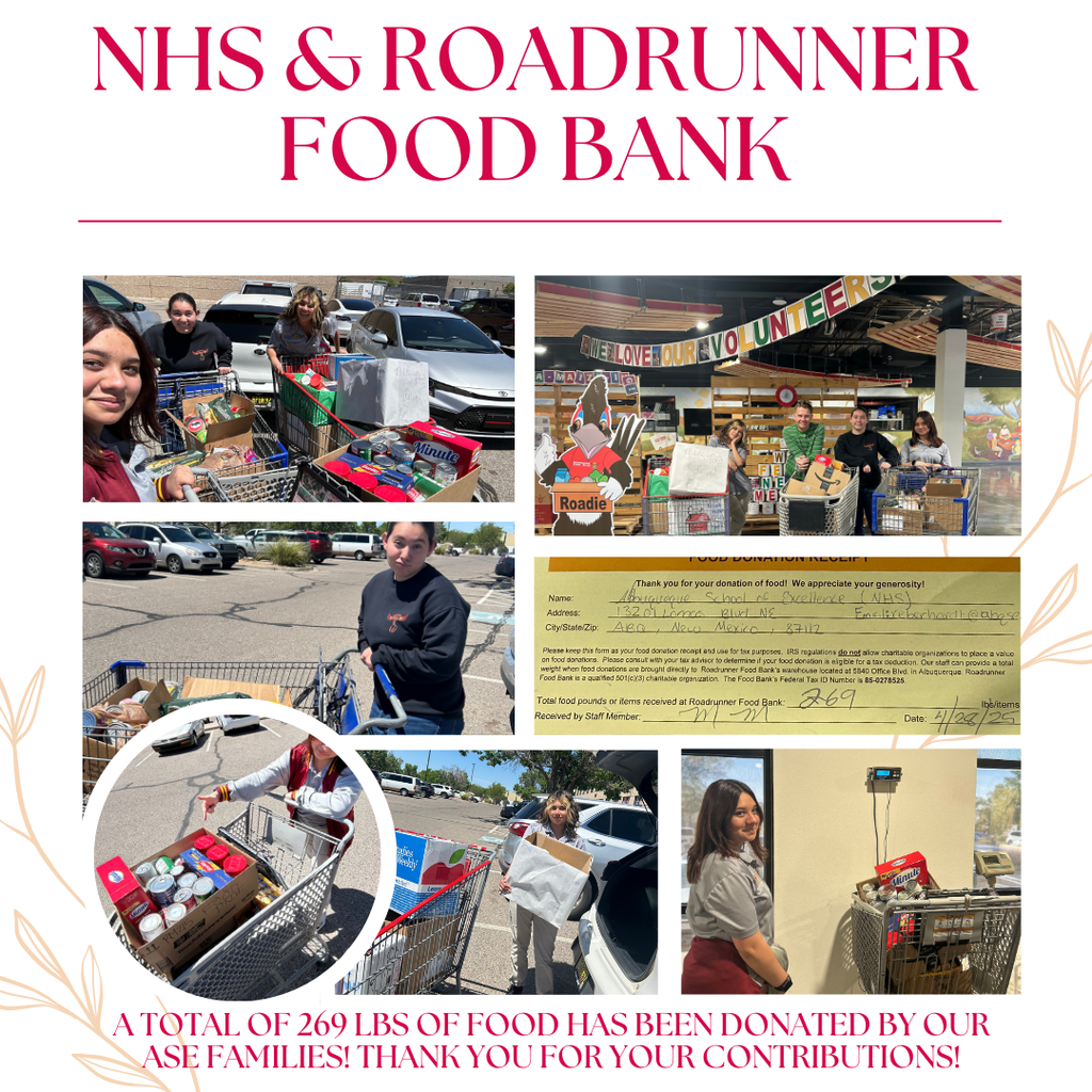 NHS & Roadrunner Food Bank