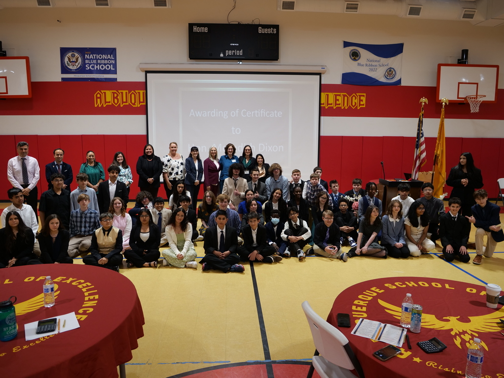 ASE 8th Graders & Honored Guests