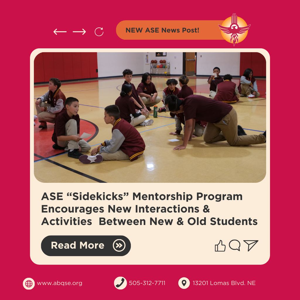 ASE Sidekicks Mentorship Program Encourages New Interactions & Activities Between New & Old Students