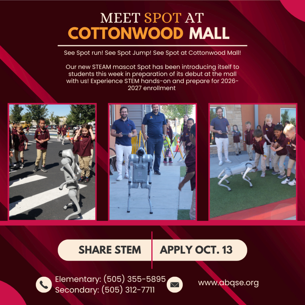 Meet Spot at Cottonwood Mall!