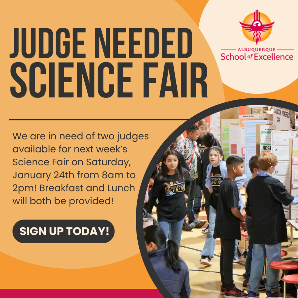 Science Fair Judge Needed