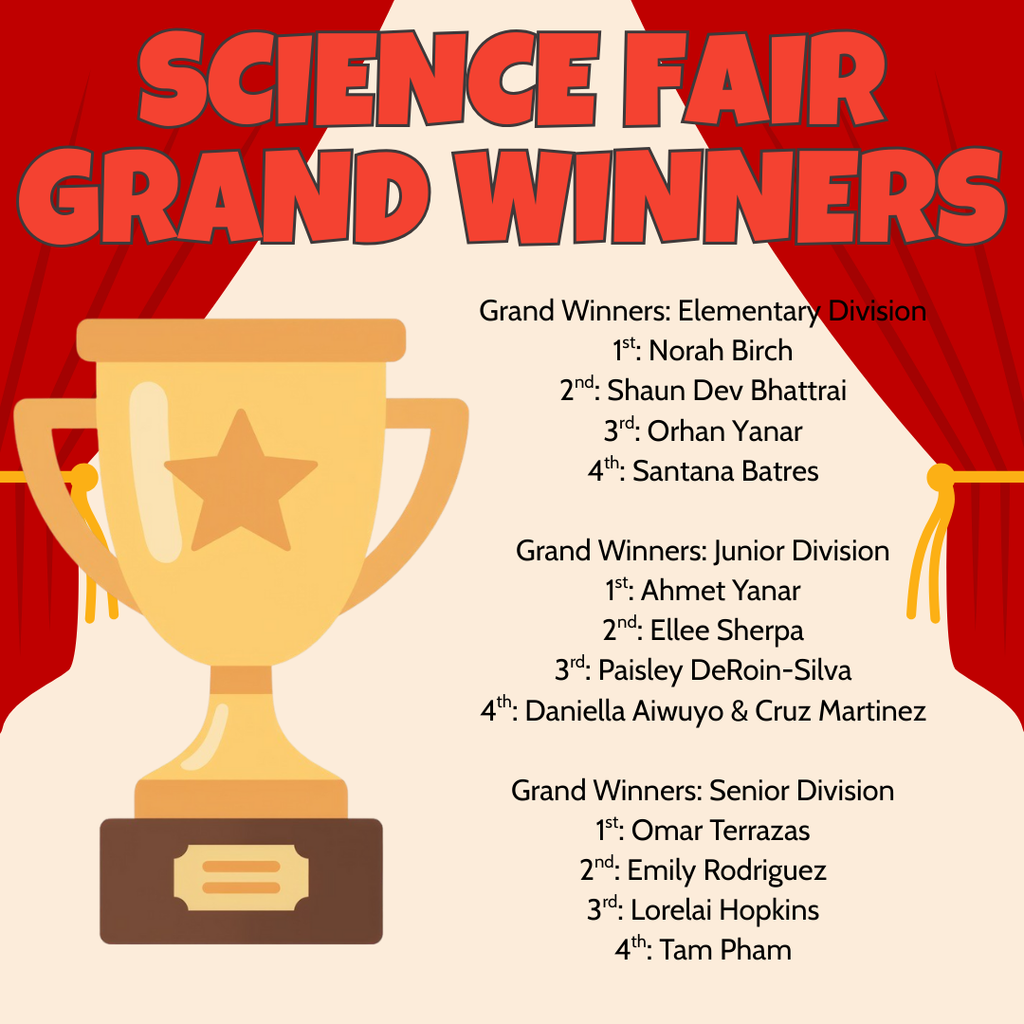 Science Fair Grand Winners