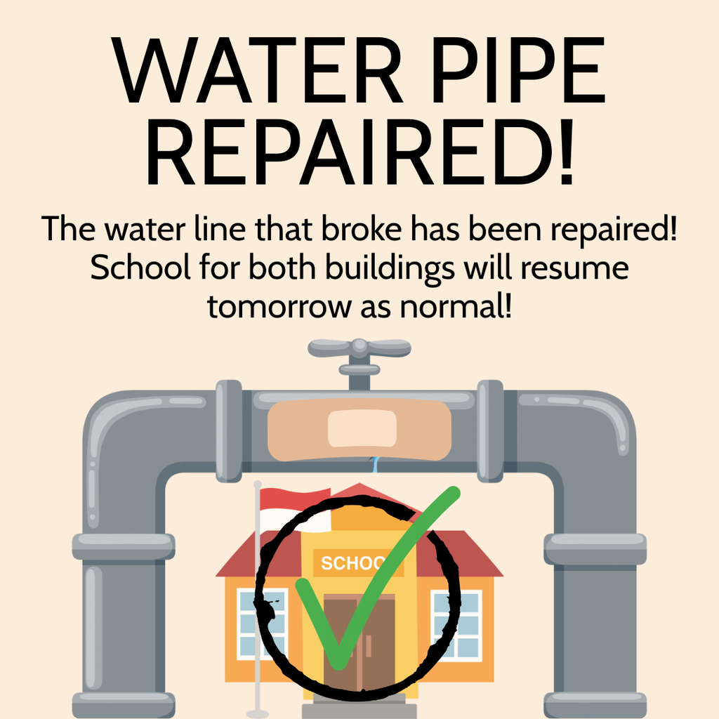 Water Pipe Repaired!