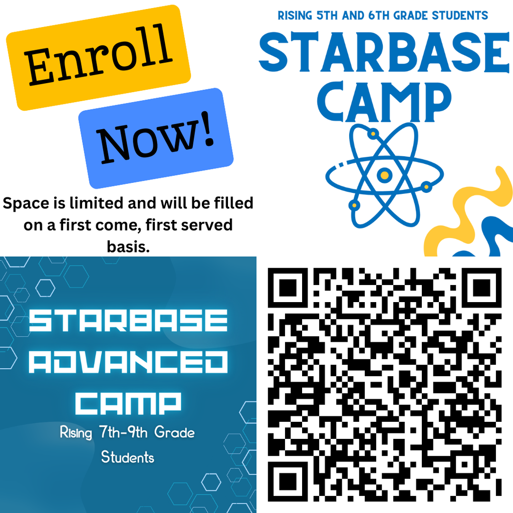 Starbase Camps for 5-9th grades