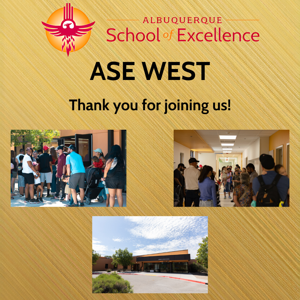 ASE WEST Thank you for joining us!