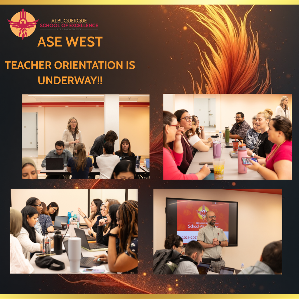 ase west teacher orientation is underway