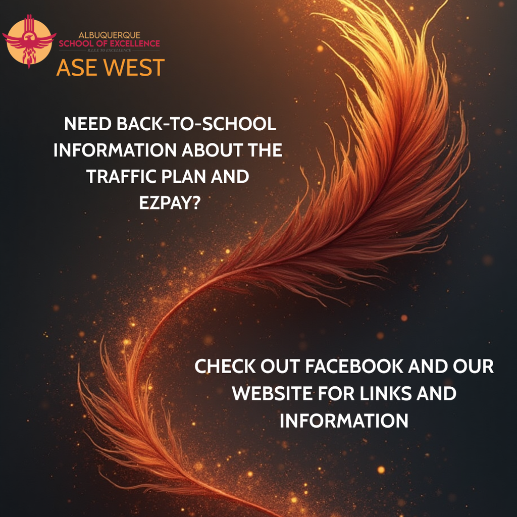 need back to school information about the traffic plan and ezpay check out facebook and our website for links and information