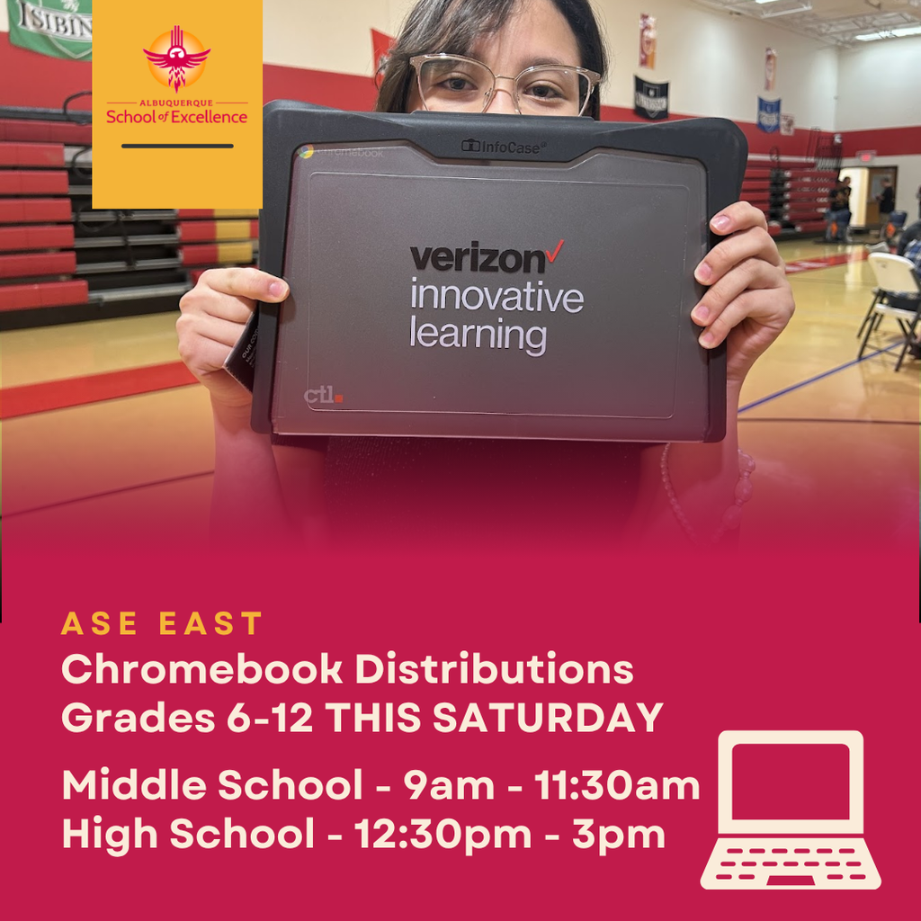 Chromebook Distributions THIS SATURDAY