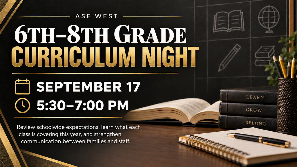 6th-8th Curriculum Night