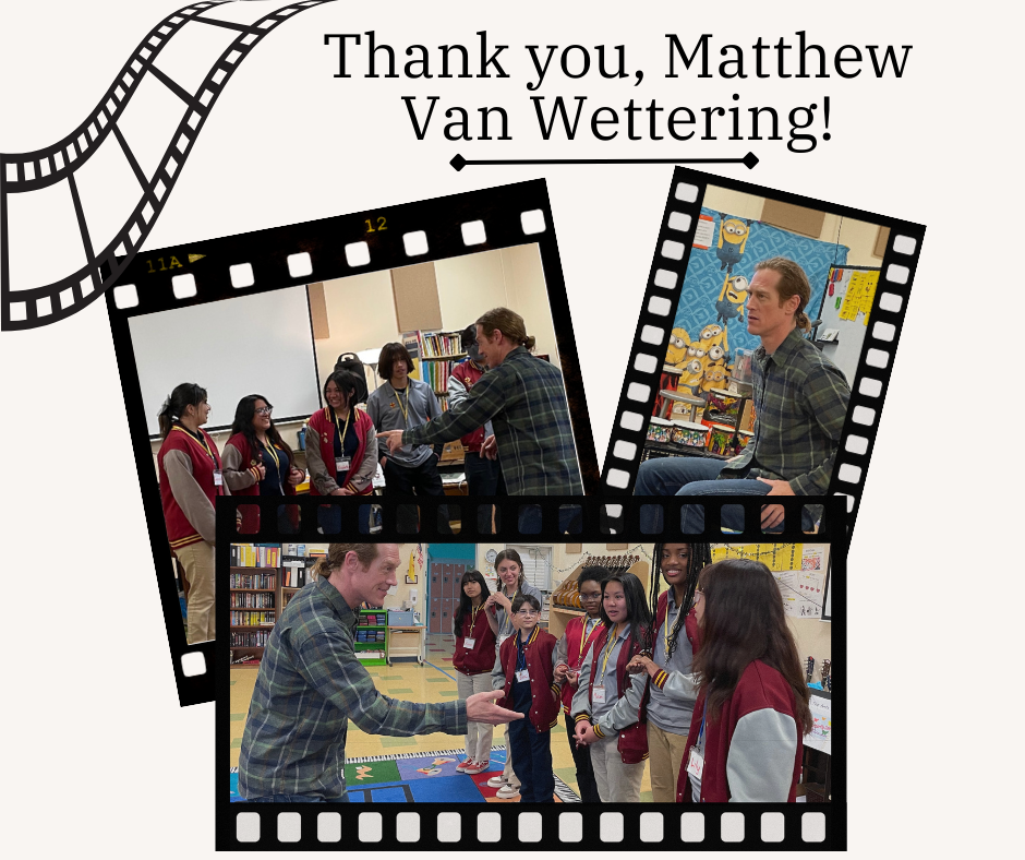 Thank you, Matthew Van Wettering!