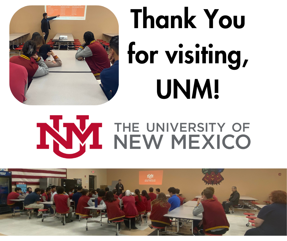 Thank You for visiting, UNM!
