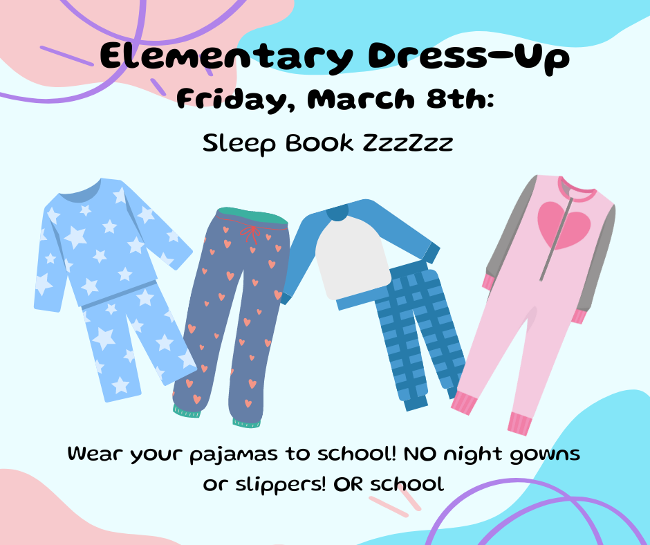 Elementary Pajama day