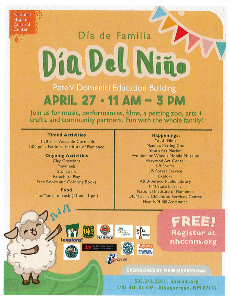 flier that reads information regarding the event.