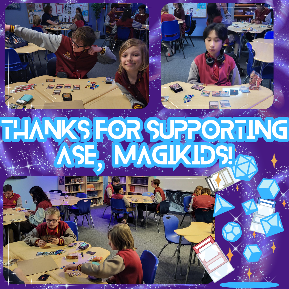 Thanks for supporting ASE, MagiKids!