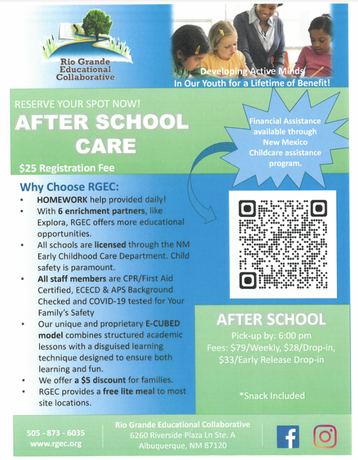 RGEC After School Flyer