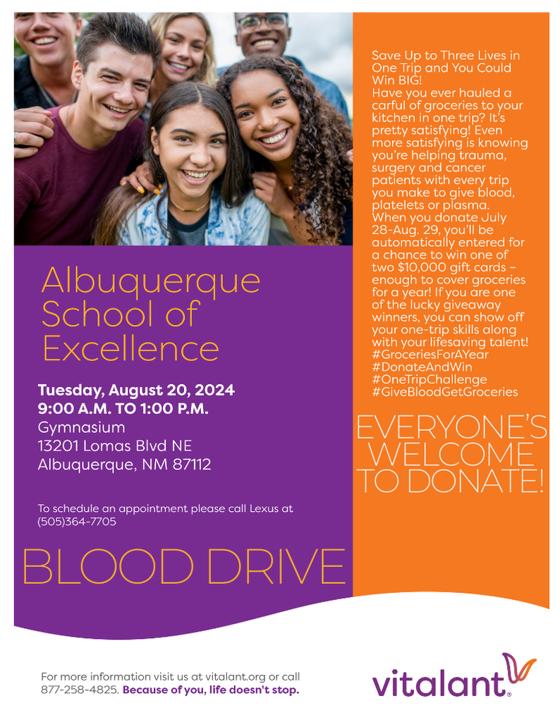 ASE Blood Drive on 8/20/24