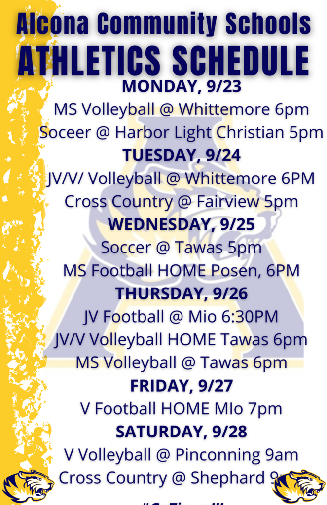 Athletics 9/23