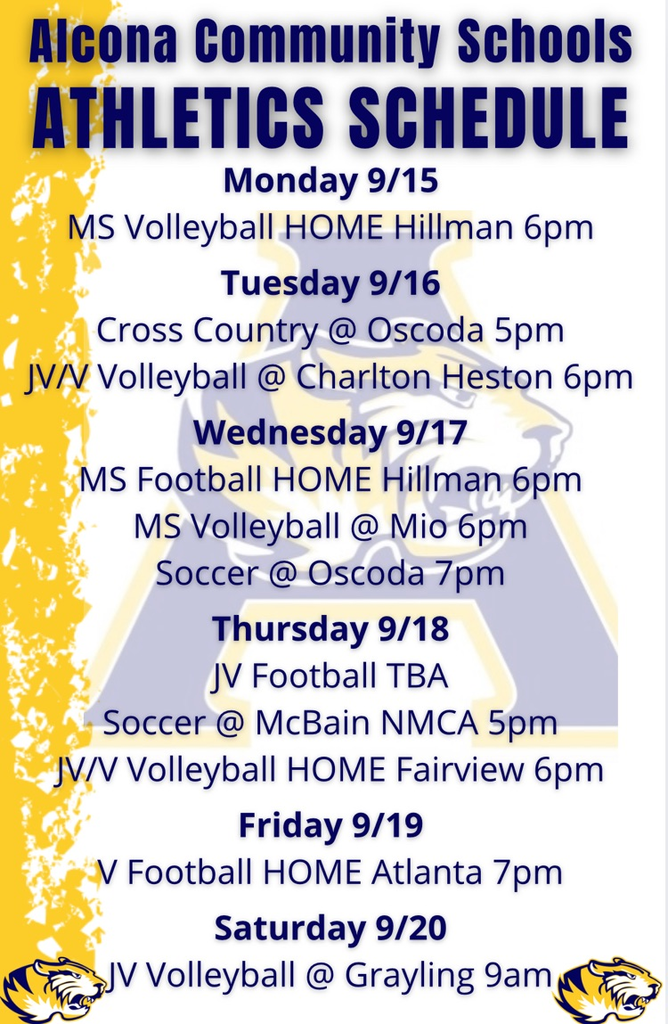 athletics 9/15