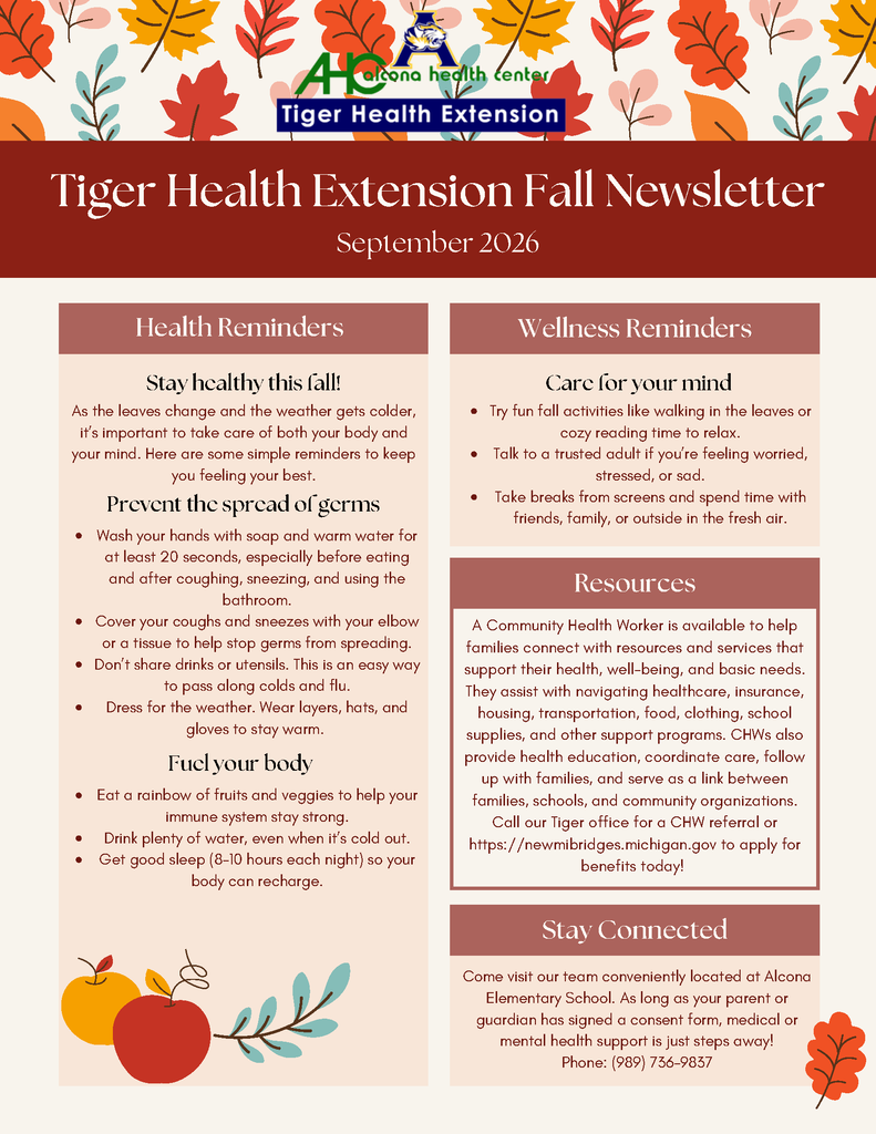 Tiger Health Ext Newsletter
