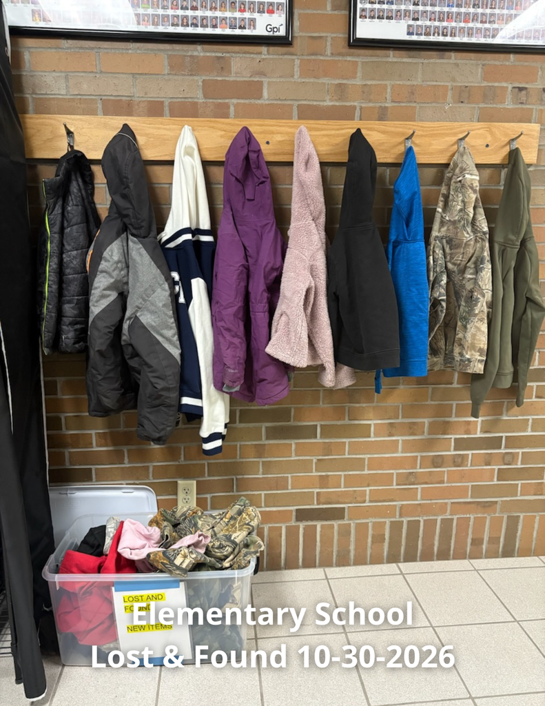 Alcona Elementary Lost and Found