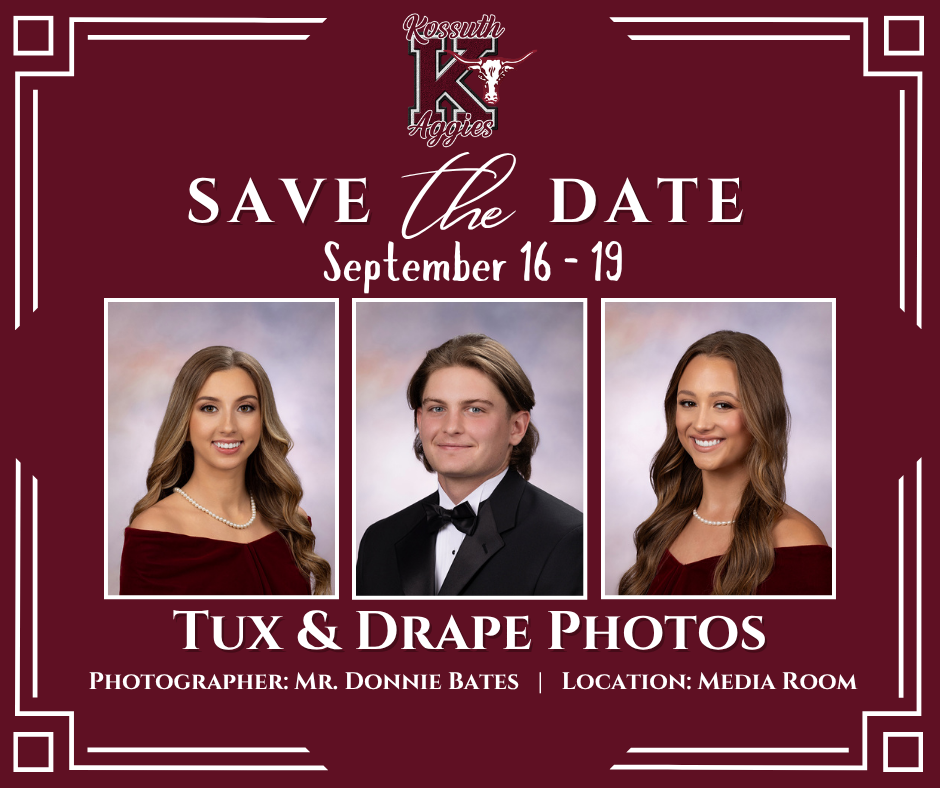 25-26 Tux and Drape - Save the Date