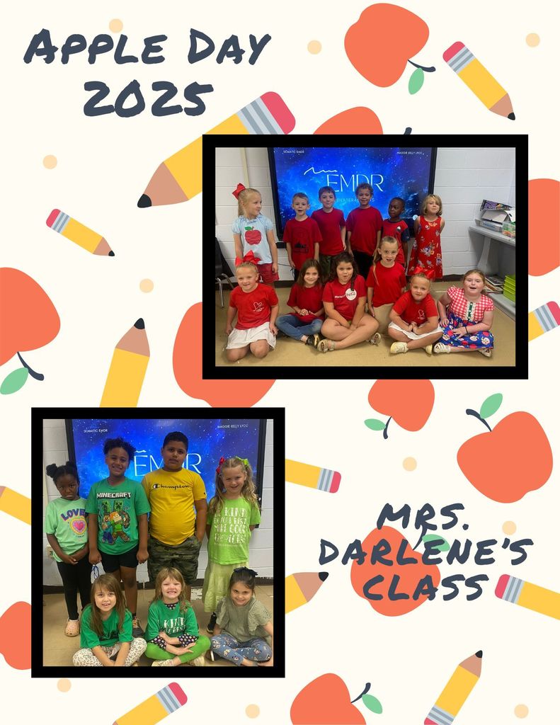 1st grade apple day