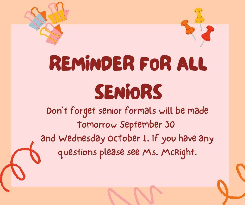 Senior Formals 2025