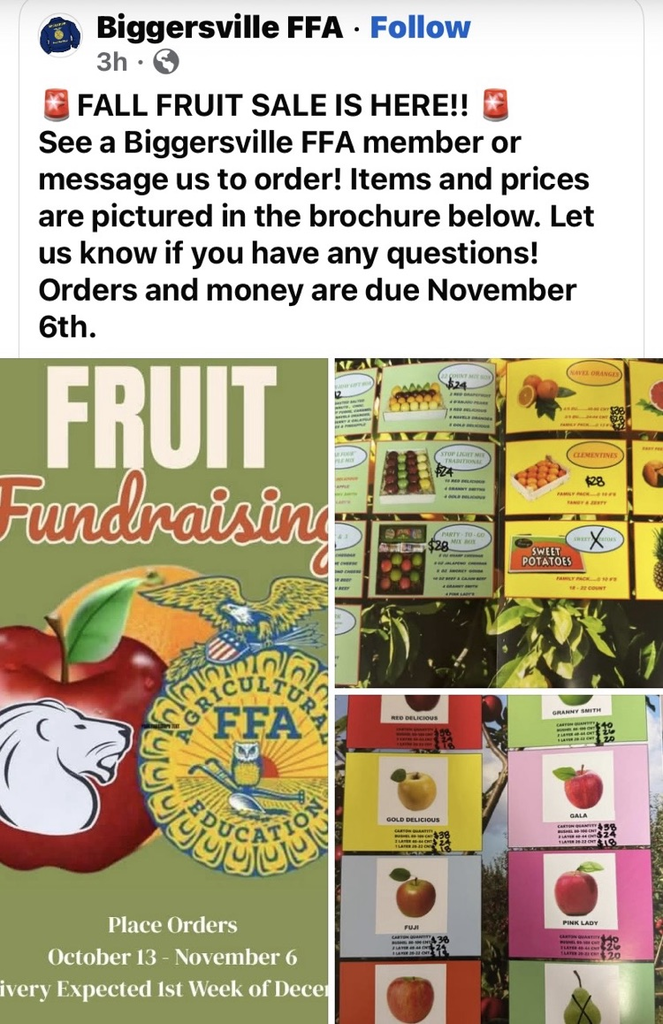 FFA Fruit