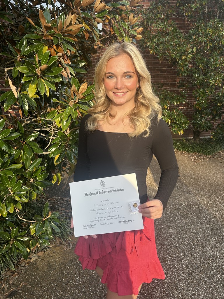 Mckinsey Coleman - DAR Good Citizen Award