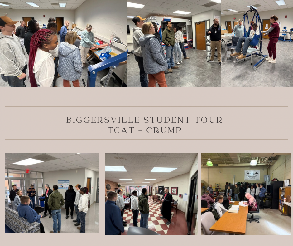 BHS Student Tour of TCAT, Crump, TN.