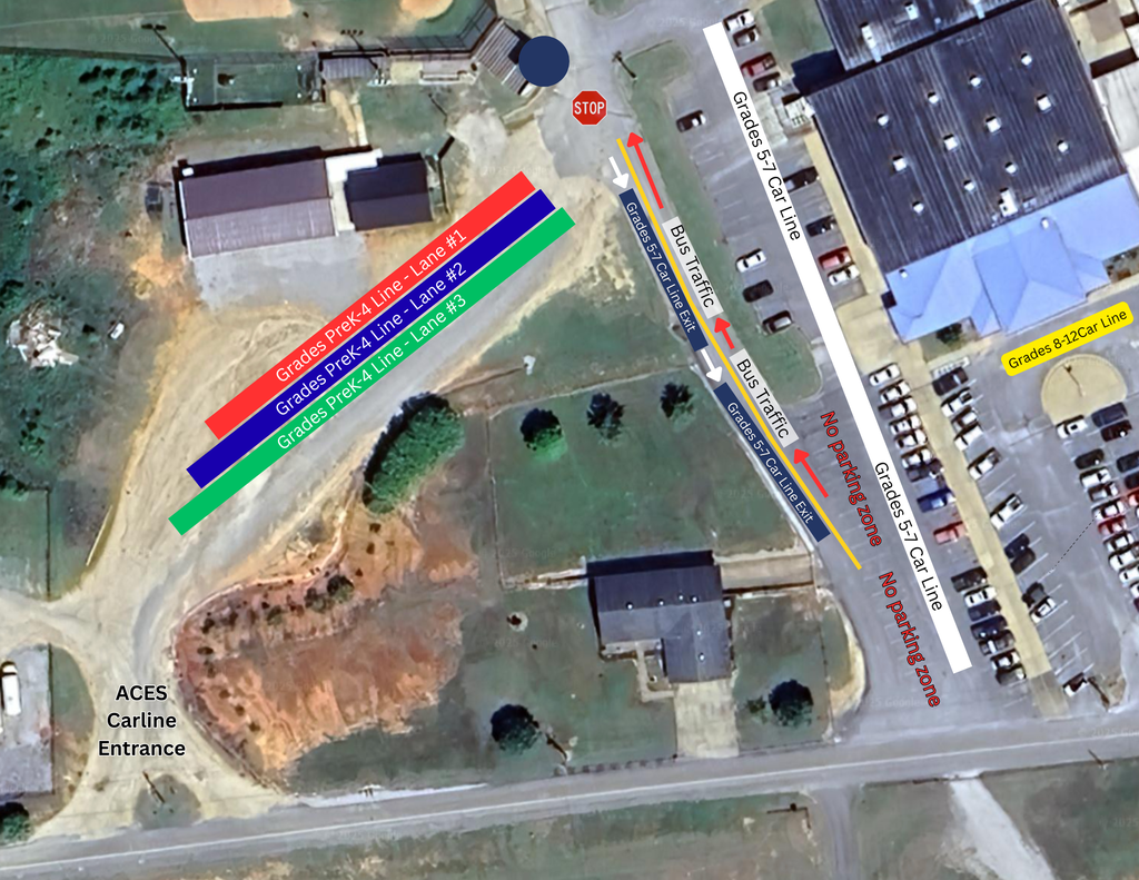 AC Morning Drop-off Traffic Pattern
