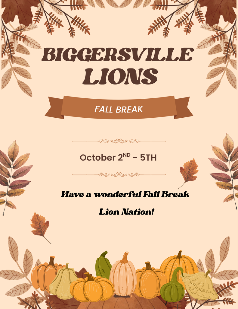 Fall Break 2026