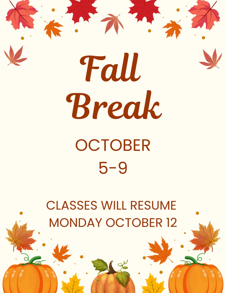 Fall Break 2026