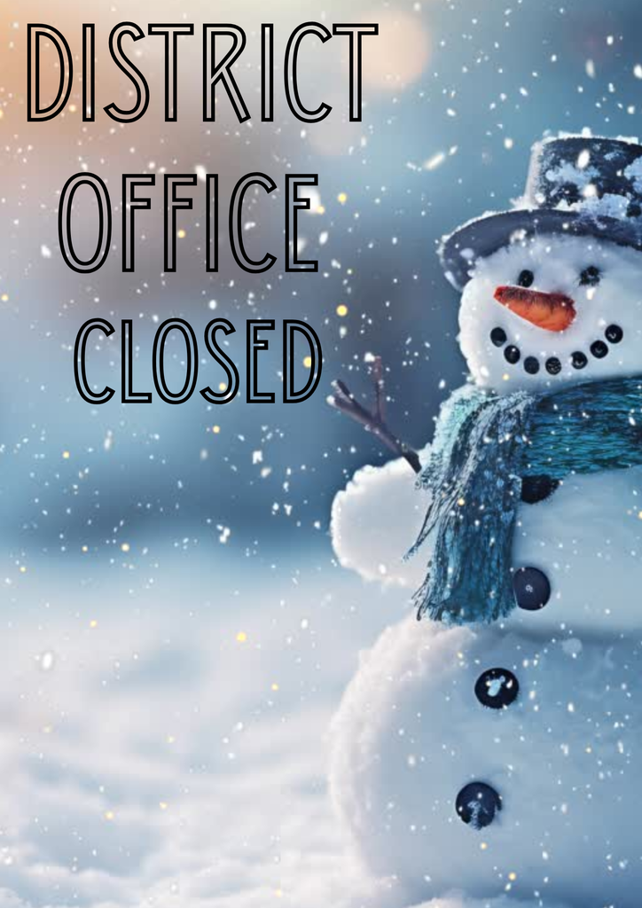 Flyer - School District Office Closure