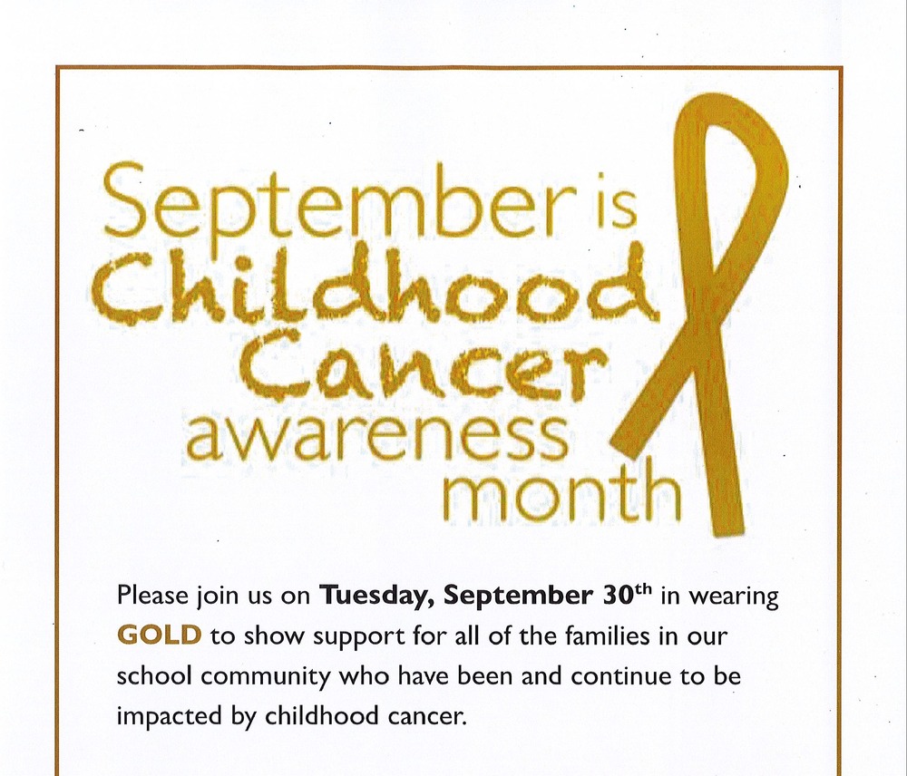 childhood cancer awareness