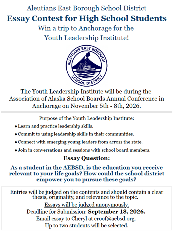 Essay Contest Flyer