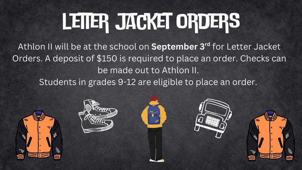 letter jacket order