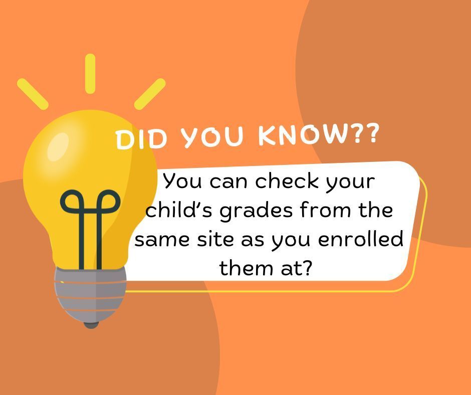 How to check your child's grades