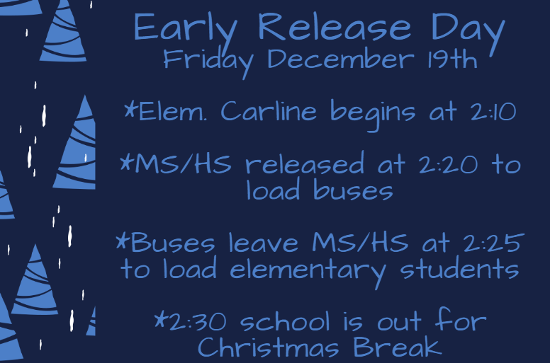 Christmas Early Release