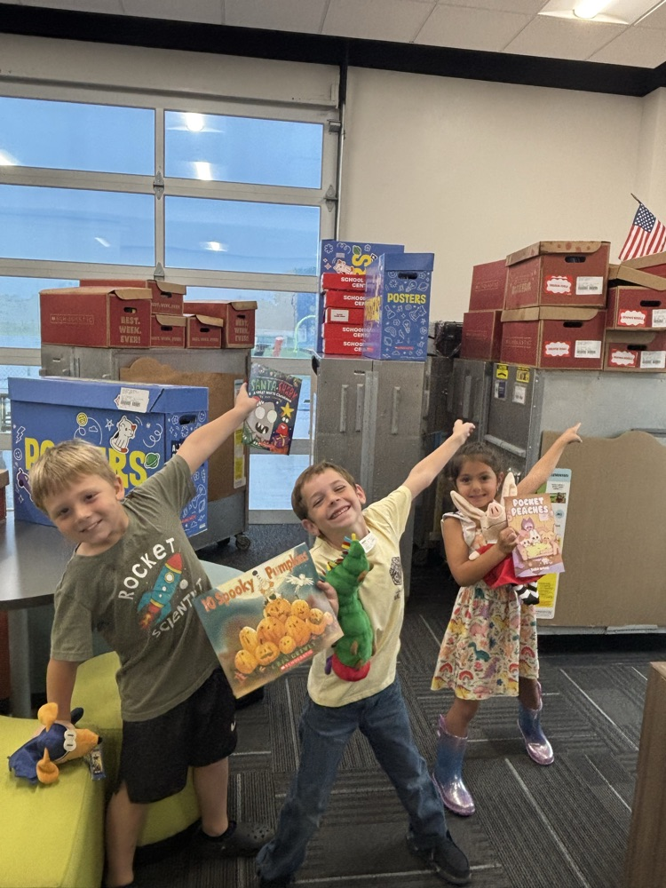 Book fair excitement