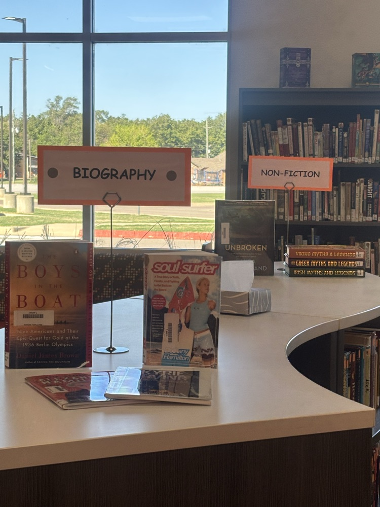 New JH/HS titles