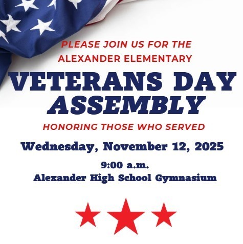 Veterans Day Notice